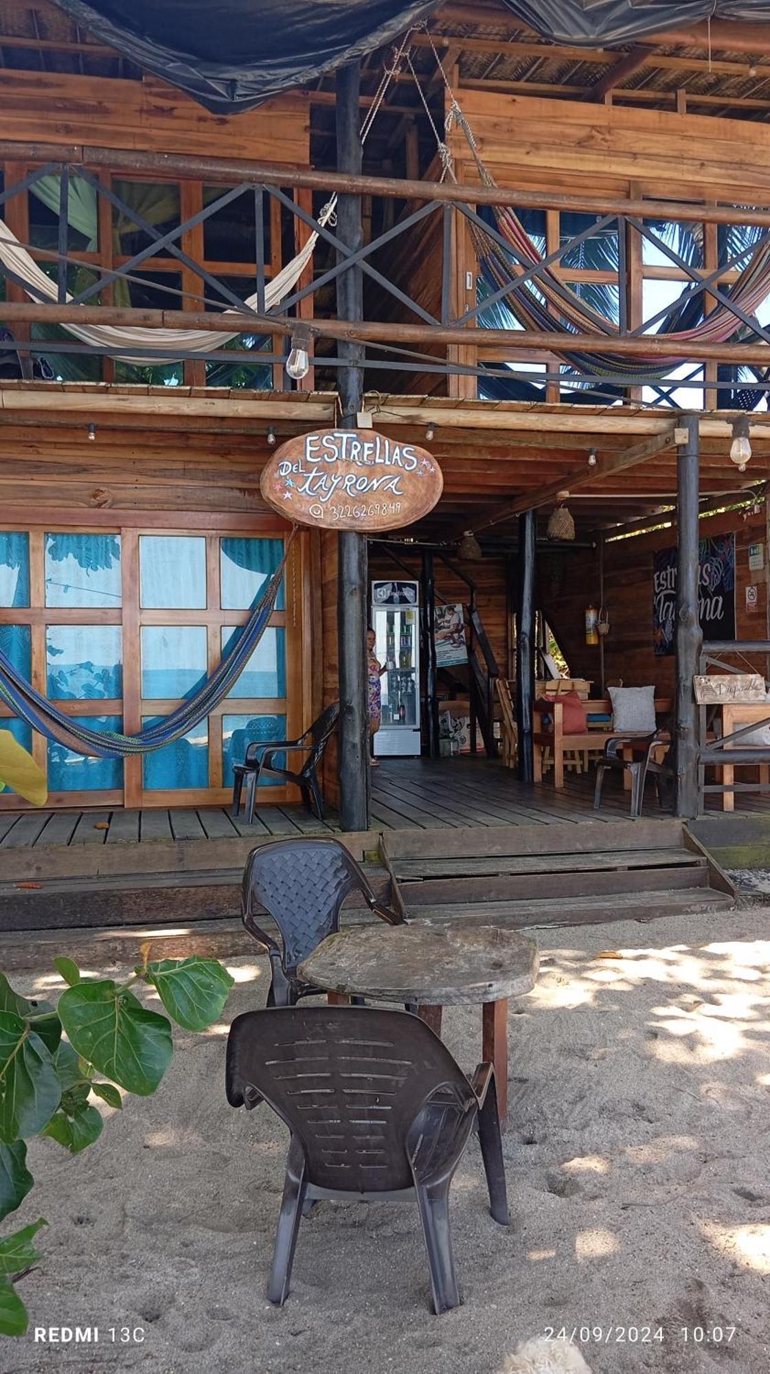 Hostal Estrellas Del Tayrona Playa Mendihuaca Guachaca Exteriér fotografie